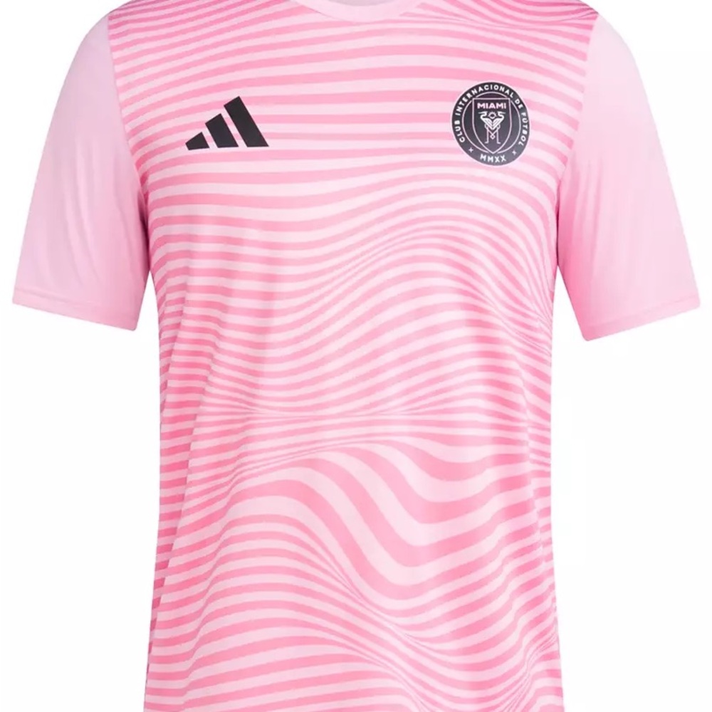Adidas Pink Inter Miami CF Soccer Jersey